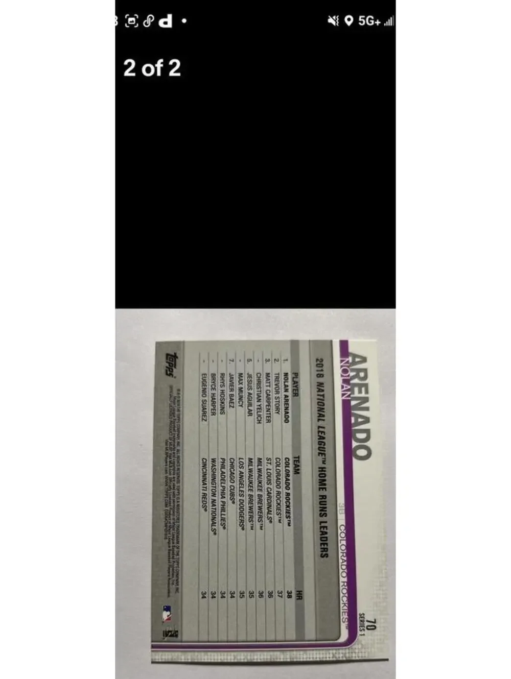 Topps 2019 #70